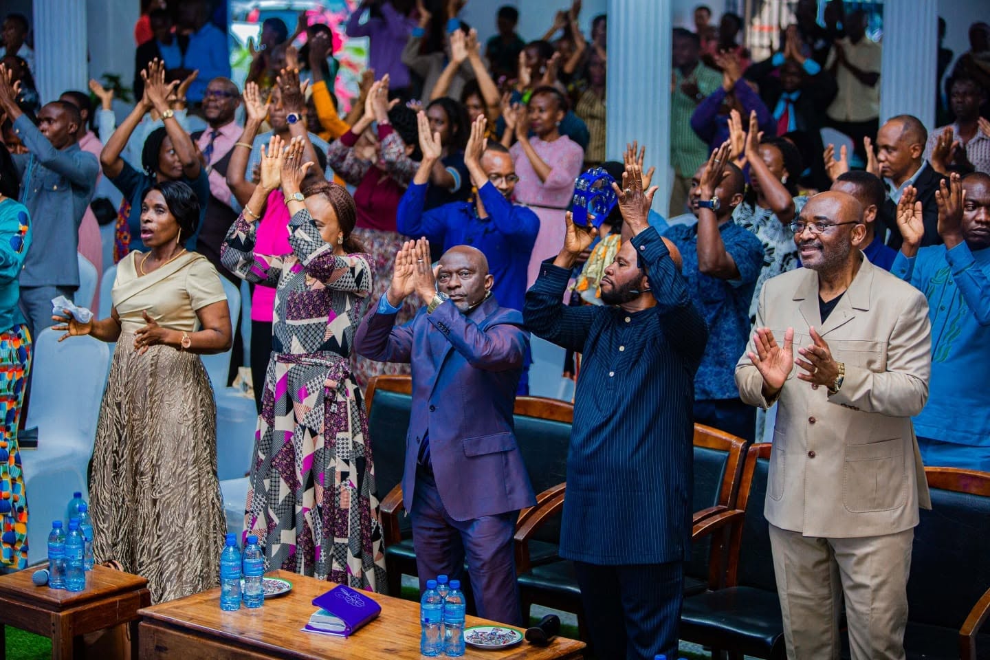 Dr. Peter teaching with apostolic authority